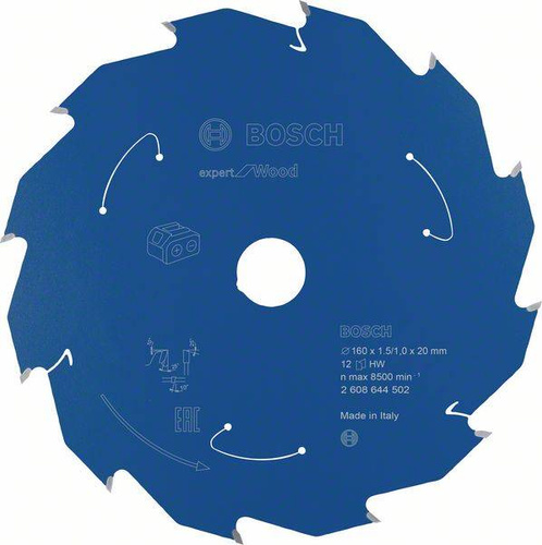 Tarcza Expert for Wood do bezprzewodowych pił ręcznych 160x20 Bosch 2608644502 - obrazek 1