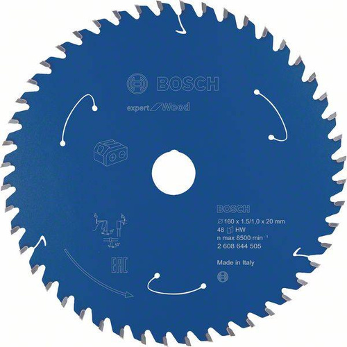 Tarcza Expert for Wood do bezprzewodowych pił ręcznych 160x20 Bosch 2608644505 - obrazek 1