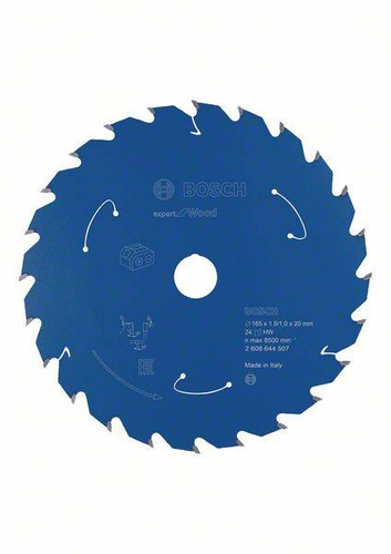 Tarcza Expert for Wood do bezprzewodowych pił ręcznych 165x20 Bosch 2608644507 - obrazek 1