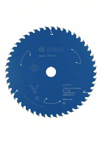 Tarcza Expert for Wood do bezprzewodowych pił ręcznych 184x20 Bosch 2608644511 - obrazek 1