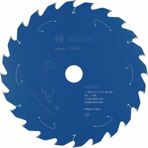 Tarcza Expert for Wood do bezprzewodowych pił stołowych 254x30 Bosch 2608644524 - obrazek 1