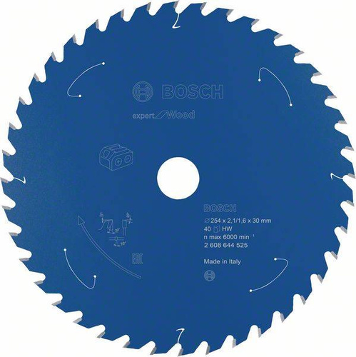 Tarcza Expert for Wood do bezprzewodowych pił stołowych 254x30 Bosch 2608644525 - obrazek 1