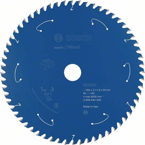 Tarcza Expert for Wood do bezprzewodowych pił stołowych 254x30 Bosch 2608644526 - obrazek 1