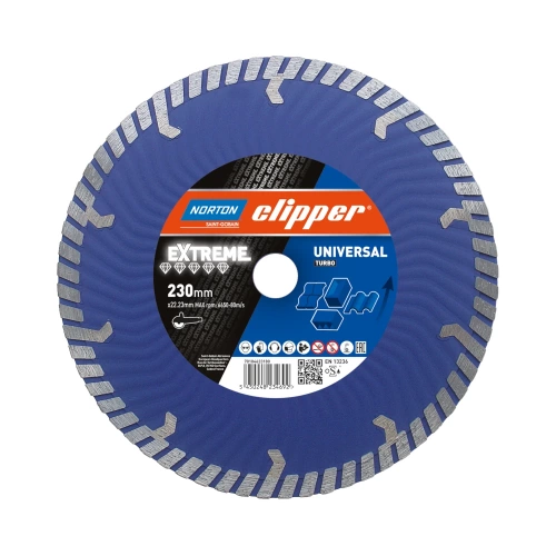 Tarcza diamentowa 230x22.23 H12 Norton Clipper Extreme Uni Turbo 70184623180 - obrazek 1
