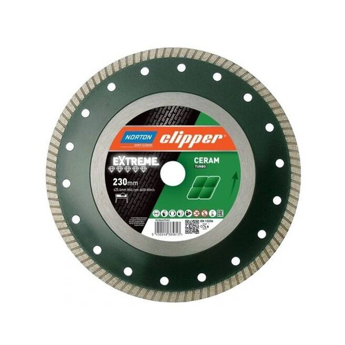 Tarcza diamentowa Norton Clipper EXTREME CERAMIC TURBO H10 230×25.4