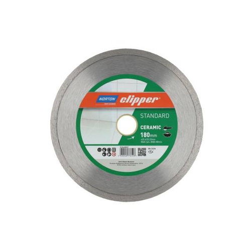 Tarcza diamentowa do płytek 180x25.4 Norton Clipper 70184608557 - obrazek 1