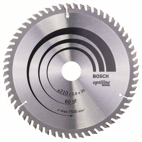 Tarcza do cięcia drewna 210x30x2,8 Bosch 2608641190 - obrazek 1