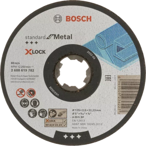 Tarcza do cięcia metalu 125 x 22,23 mm Bosch 2608619782 - obrazek 1
