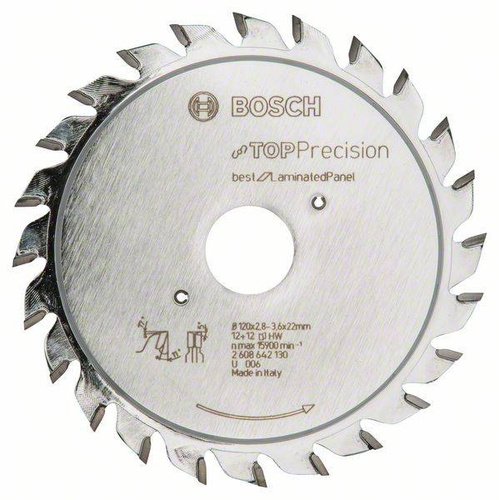 Tarcza do nacinania Top Precision Laminated Panel 120x22 Bosch 2608642130 - obrazek 1