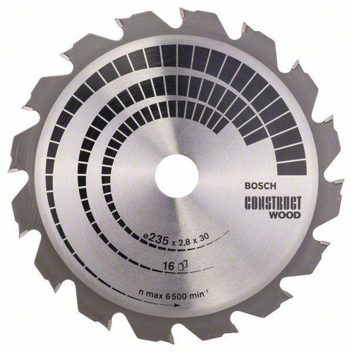 Tarcza pilarska Construct Wood 235x30 Bosch 2608640636 - obrazek 1