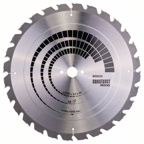 Tarcza pilarska Construct Wood 400x30 Bosch 2608640693 - obrazek 1