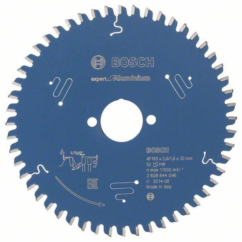 Tarcza pilarska Expert for Aluminium 165x30 Bosch 2608644096 - obrazek 1