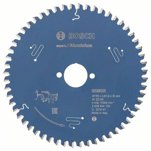 Tarcza pilarska Expert for Aluminium 184x30 Bosch 2608644100 - obrazek 1