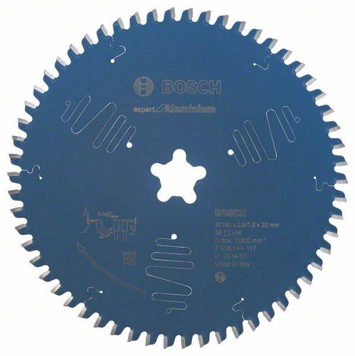 Tarcza pilarska Expert for Aluminium 190xGwiazda Bosch 2608644117 - obrazek 1