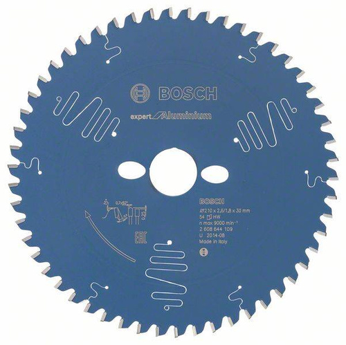 Tarcza pilarska Expert for Aluminium 210x30 Bosch 2608644109 - obrazek 1