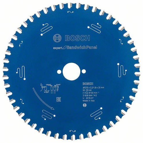 Tarcza pilarska Expert for Sandwich Panel 235x30 Bosch 2608644143 - obrazek 1