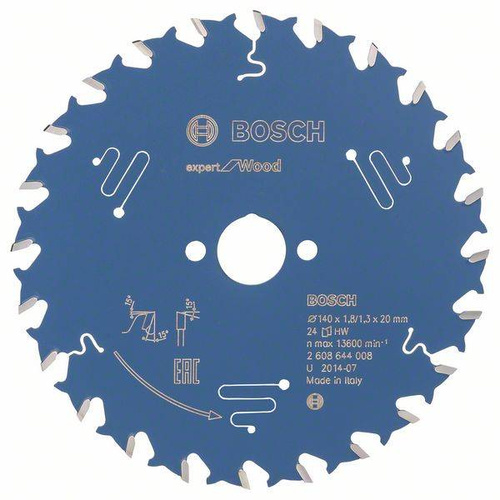 Tarcza pilarska Expert for Wood 140x20 Bosch 2608644008 - obrazek 1