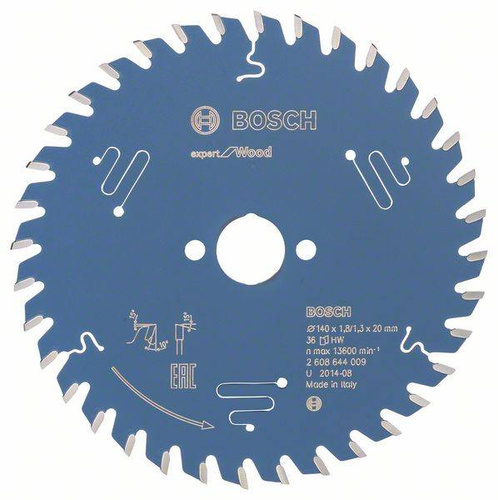 Tarcza pilarska Expert for Wood 140x20 Bosch 2608644009 - obrazek 1