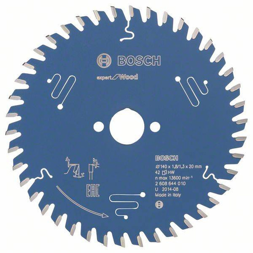 Tarcza pilarska Expert for Wood 140x20 Bosch 2608644010 - obrazek 1