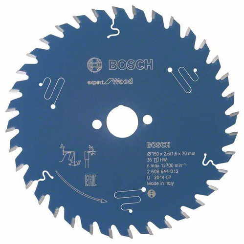 Tarcza pilarska Expert for Wood 150x20 Bosch 2608644012 - obrazek 1