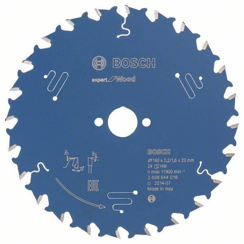 Tarcza pilarska Expert for Wood 160x20 Bosch 2608644016 - obrazek 1