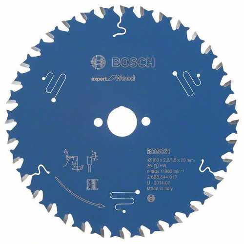 Tarcza pilarska Expert for Wood 160x20 Bosch 2608644017 - obrazek 1