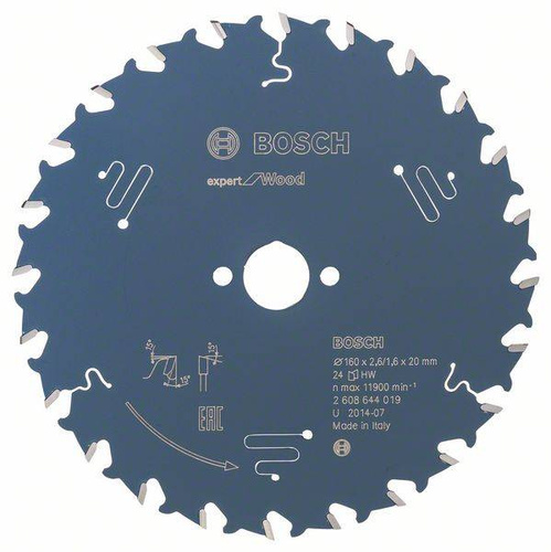 Tarcza pilarska Expert for Wood 160x20 Bosch 2608644019 - obrazek 1