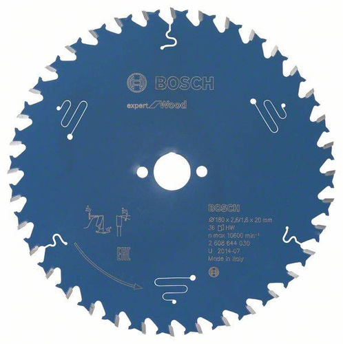 Tarcza pilarska Expert for Wood 180x20 Bosch 2608644030 - obrazek 1