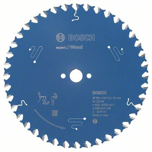 Tarcza pilarska Expert for Wood 184x16 Bosch 2608644036 - obrazek 1