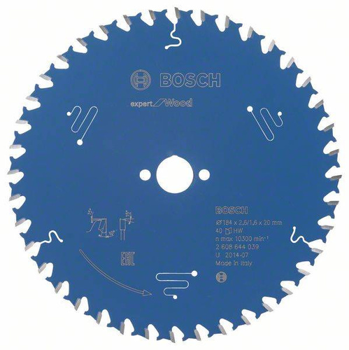 Tarcza pilarska Expert for Wood 184x20 Bosch 2608644039 - obrazek 1