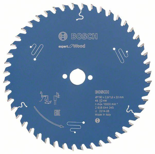 Tarcza pilarska Expert for Wood 190x20 Bosch 2608644045 - obrazek 1