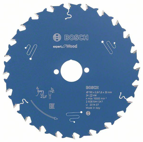 Tarcza pilarska Expert for Wood 190x30 Bosch 2608644047 - obrazek 1