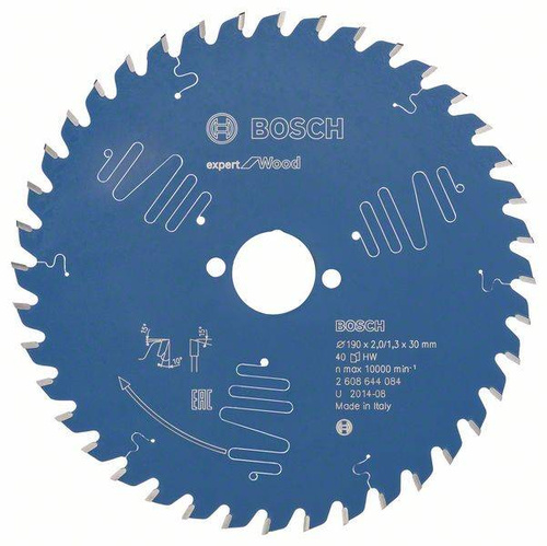 Tarcza pilarska Expert for Wood 190x30 Bosch 2608644084 - obrazek 1