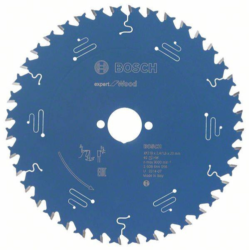 Tarcza pilarska Expert for Wood 210x30 Bosch 2608644056 - obrazek 1