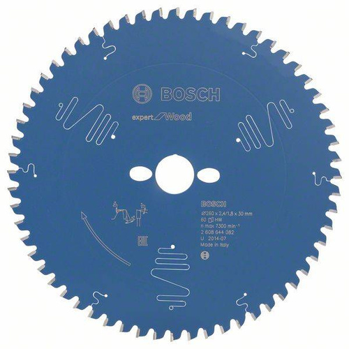 Tarcza pilarska Expert for Wood 260x30 Bosch 2608644082 - obrazek 1