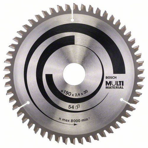 Tarcza pilarska Multi Material 190x30 Bosch 2608640509 - obrazek 1