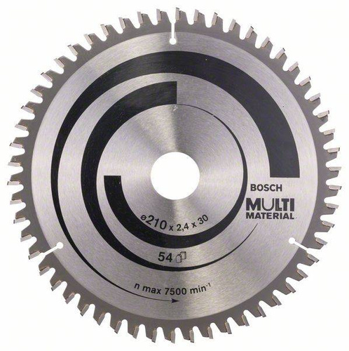Tarcza pilarska Multi Material 210x30 Bosch 2608640511 - obrazek 1