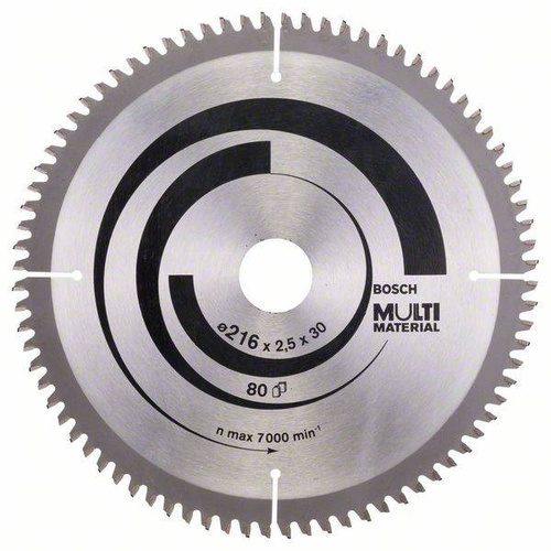 Tarcza pilarska Multi Material 216×30 Bosch 2608640447