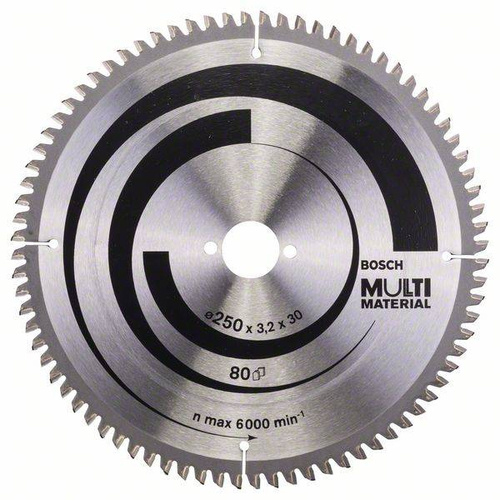 Tarcza pilarska Multi Material 250x30 Bosch 2608640516 - obrazek 1
