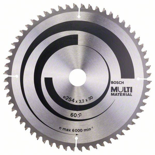 Tarcza pilarska Multi Material 254x30 Bosch 2608640449 - obrazek 1
