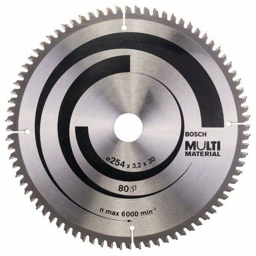 Tarcza pilarska Multi Material 254x30 Bosch 2608640450 - obrazek 1