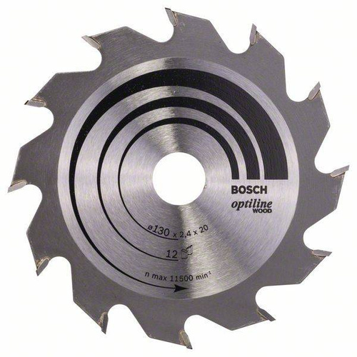 Tarcza pilarska Optiline Wood 130x20 Bosch 2608641167 - obrazek 1