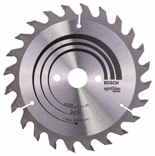 Tarcza pilarska Optiline Wood 150x20 Bosch 2608640592 - obrazek 1
