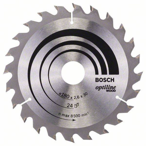 Tarcza pilarska Optiline Wood 180x30 Bosch 2608640608 - obrazek 1