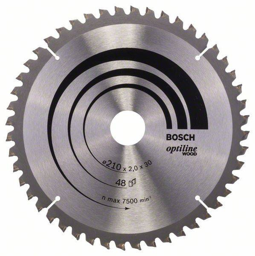 Tarcza pilarska Optiline Wood 210x30 Bosch 2608640430 - obrazek 1