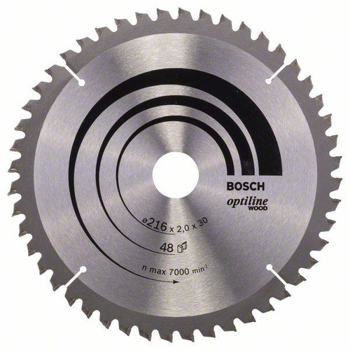 Tarcza pilarska Optiline Wood 216×30 Bosch 2608640432