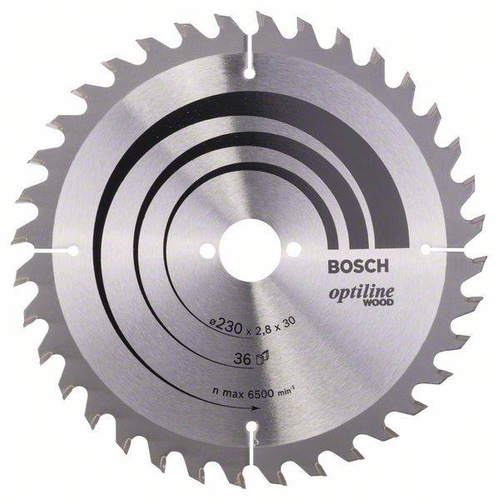 Tarcza pilarska Optiline Wood 230x30 Bosch 2608640628 - obrazek 1