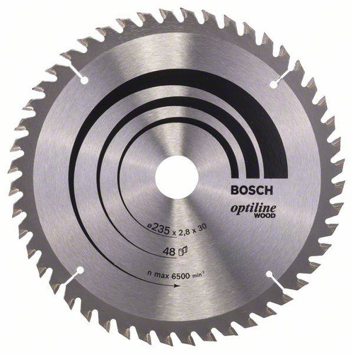 Tarcza pilarska Optiline Wood 235x30 Bosch 2608640727 - obrazek 1