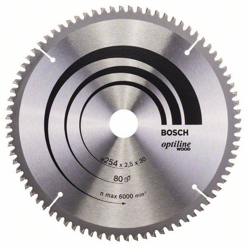 Tarcza pilarska Optiline Wood 254x30 Bosch 2608640437 - obrazek 1