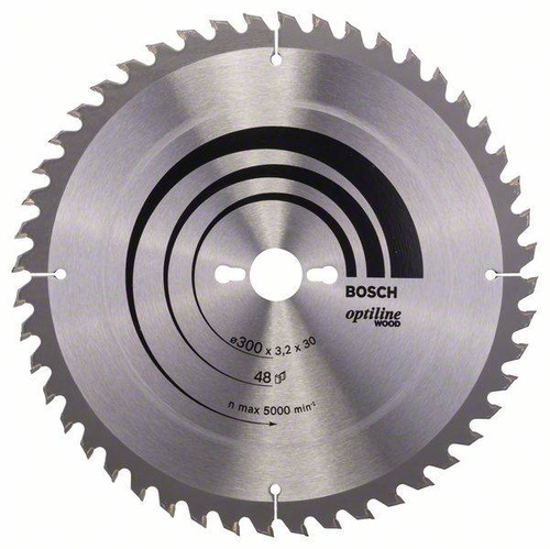 Tarcza pilarska Optiline Wood 300x30 Bosch 2608640672 - obrazek 1